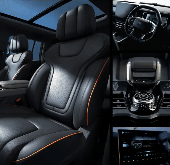 jetour t1 interior