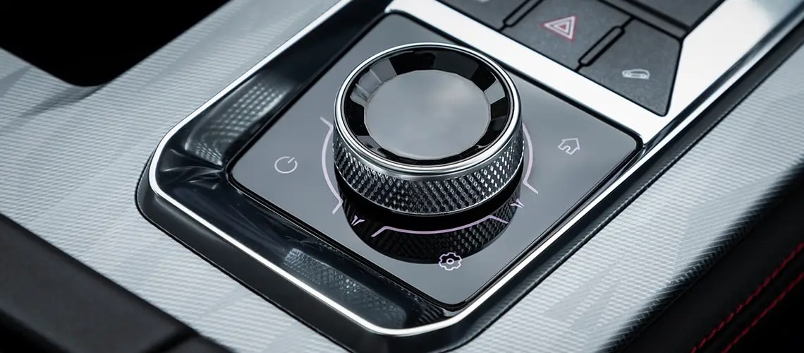 Jetour X70 Plus drive mode selector dial