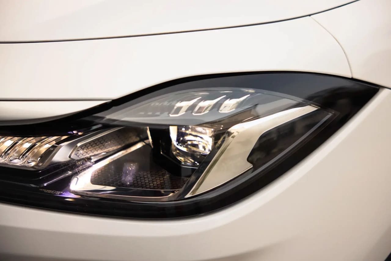 Jetour X70 Plus headlight macro detail