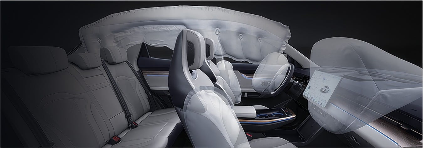 Jetour X70 Plus airbag array